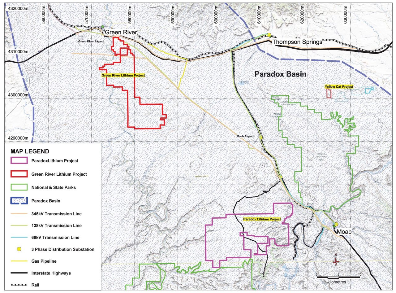 Green River Lithium Project - Anson Resources